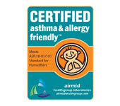 Certified Asthma & Allergy friendly