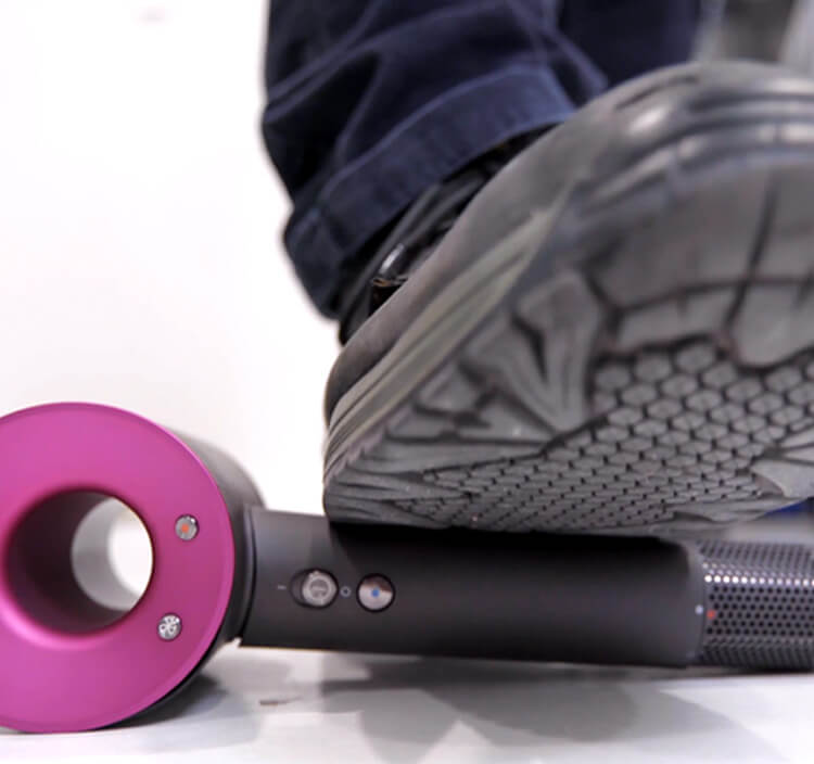 Dropped, twisted, shaken and slammed.